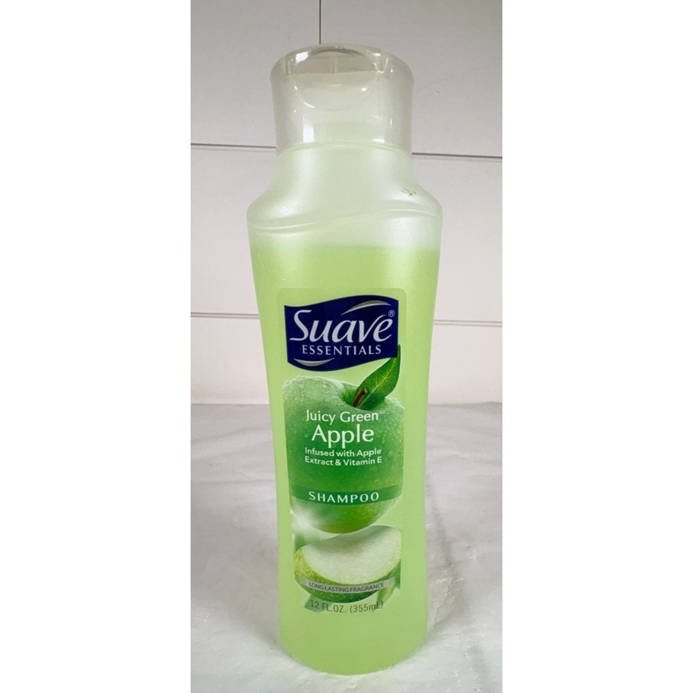New Suave Essentials Juicy Green Apple Shampoo 12 Oz Discontinued‎